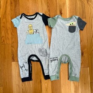 Star Wars baby romper, size 12 months